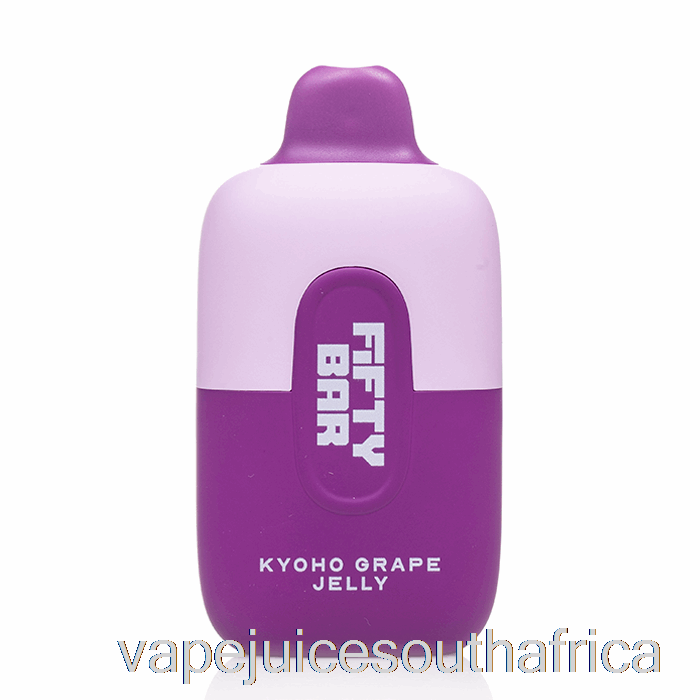 Vape Juice South Africa Fifty Bar 6500 Disposable Kyoho Grape Jelly